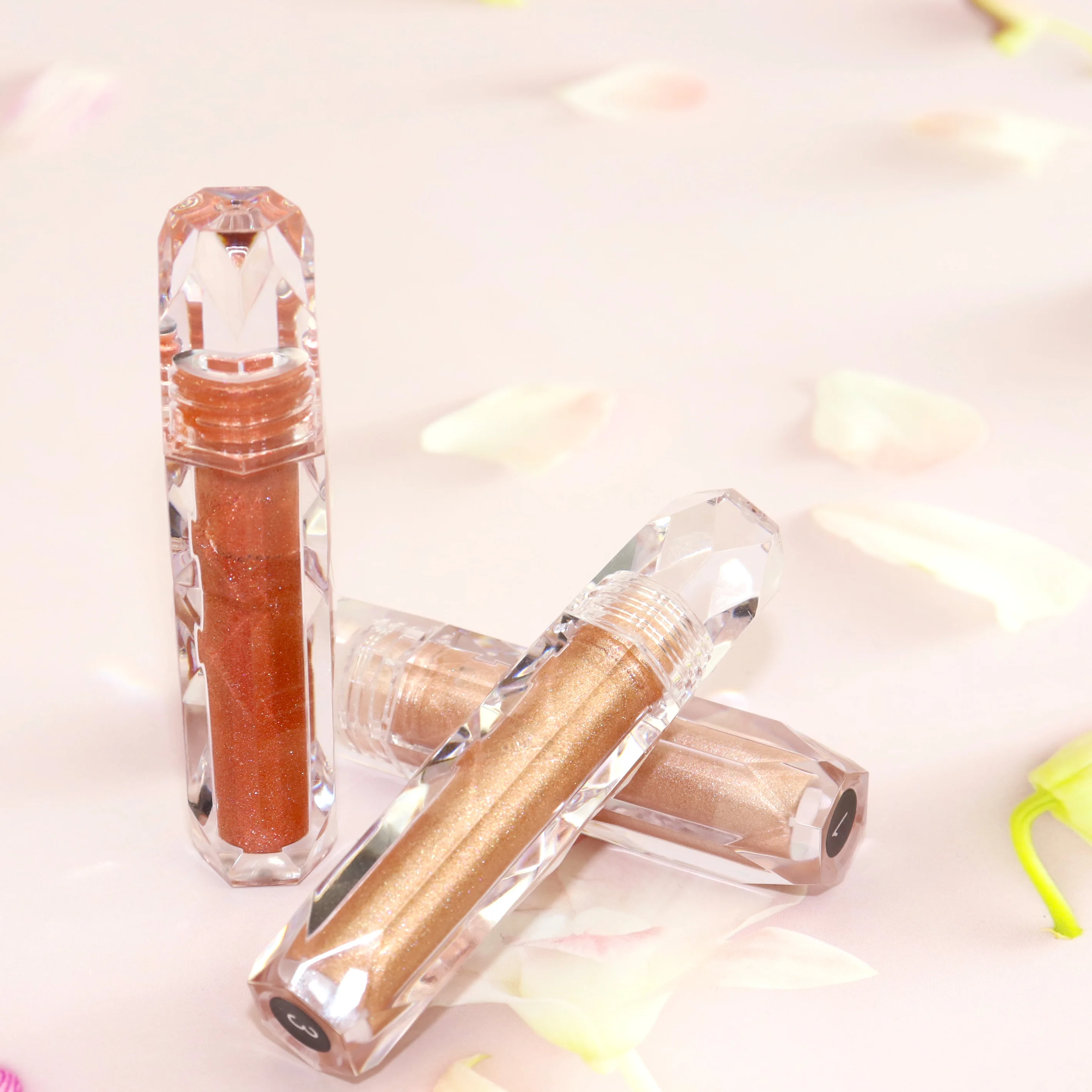Private Label Mini Cosmetics Shimmer Metallic Luminous Eye Shadow Glitter Liquid Matte and Waterproof Finish Eyeshadow Type