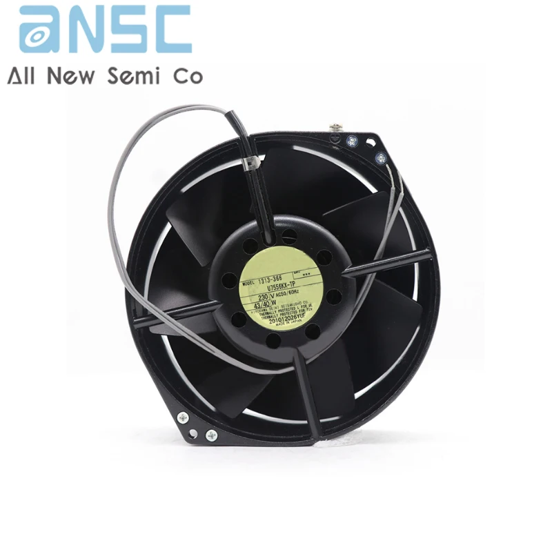 Original Axial flow fan U7556KX-TP 230V 43/40W Industrial AC all iron cooling fan