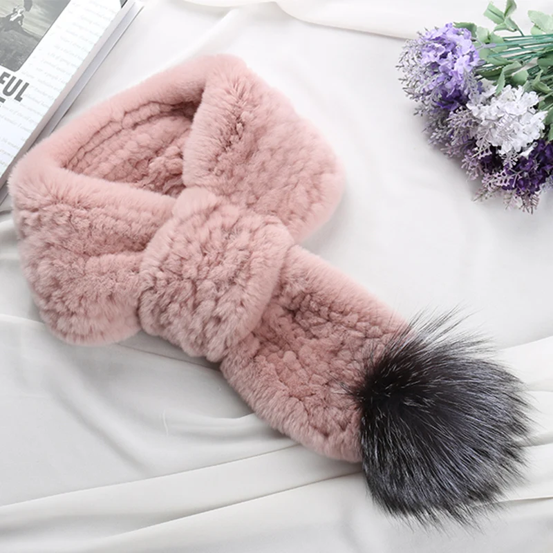 Rex Rabbit Fur Scarf - Winter Luxury with Custom Designs