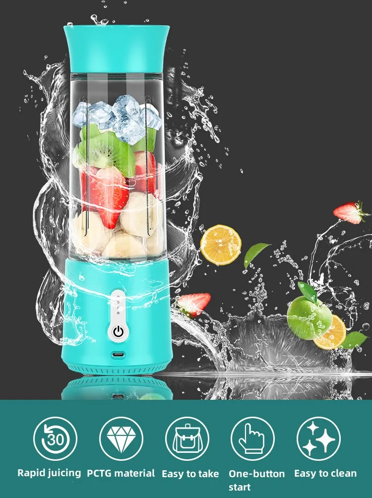 Easy Cleaning Smart Mini Blenders And Juicers For Kitchen Travel Office