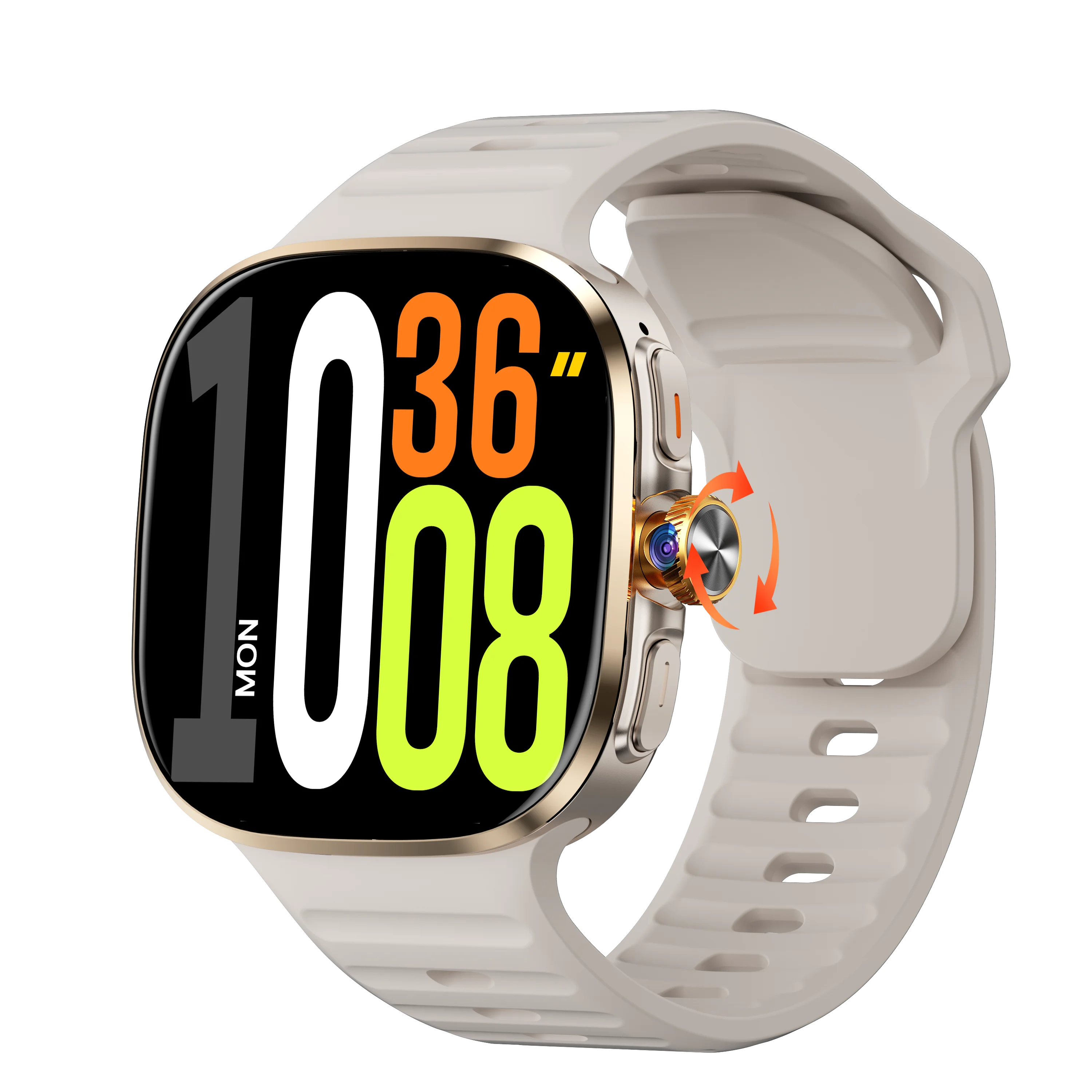 M99 3+32GB Heart Rate Sports Android Smart Watch IP67 NFC Support Sim Card BT Video Call aperçu 5