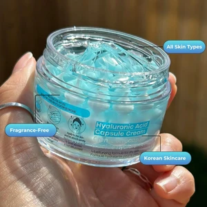 Premium Anti-Aging Face Cream Hyaluronic Acid Collagen Deep Hydration Elasticity Treatment for Wrinkles Dry Retinol Jojoba Oil