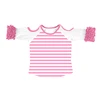 Hot Pink White Stripe