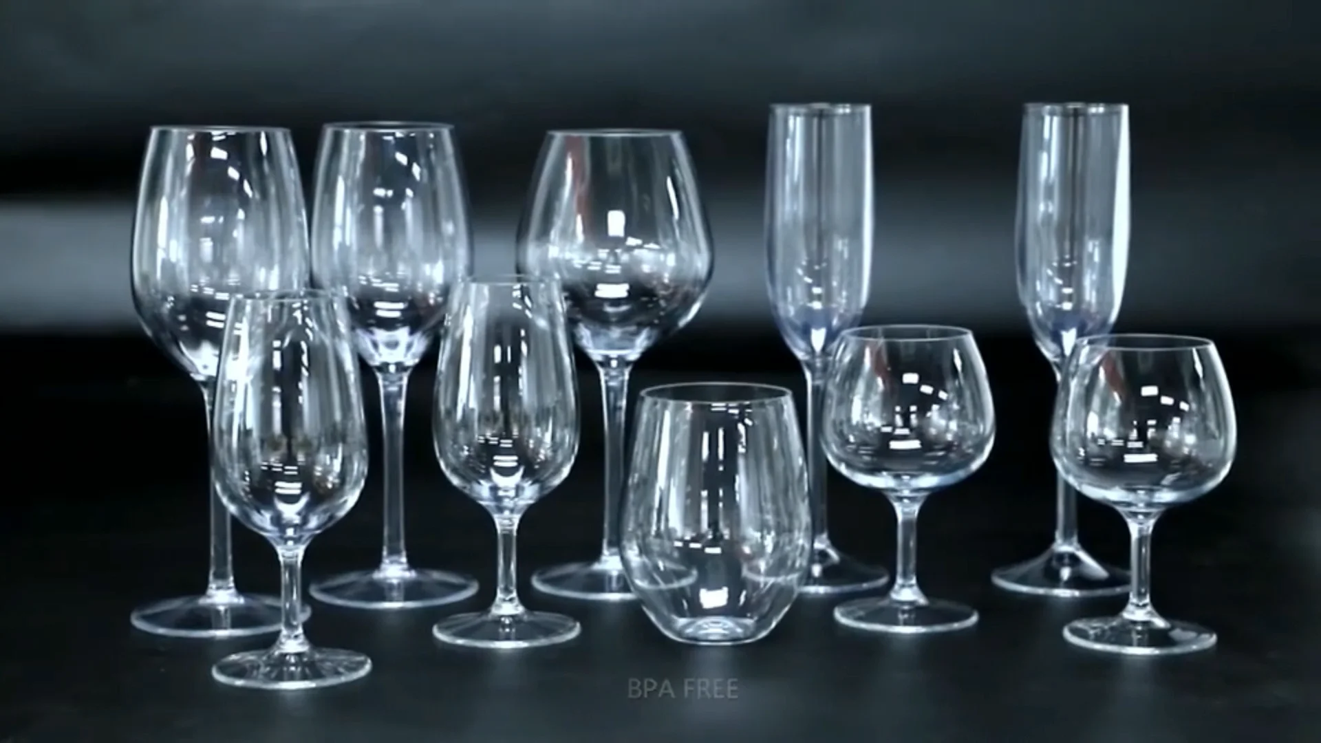 450 Ml Gold Plastic Wine Glass Promotional Plastic Goblet In Metallic
