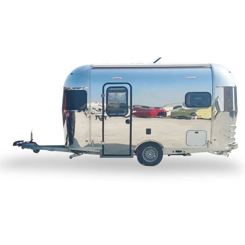 RV/Caravan/Motorhome Camping Family Mini Popular Campers RV for Sale Tow Airstream Trailer