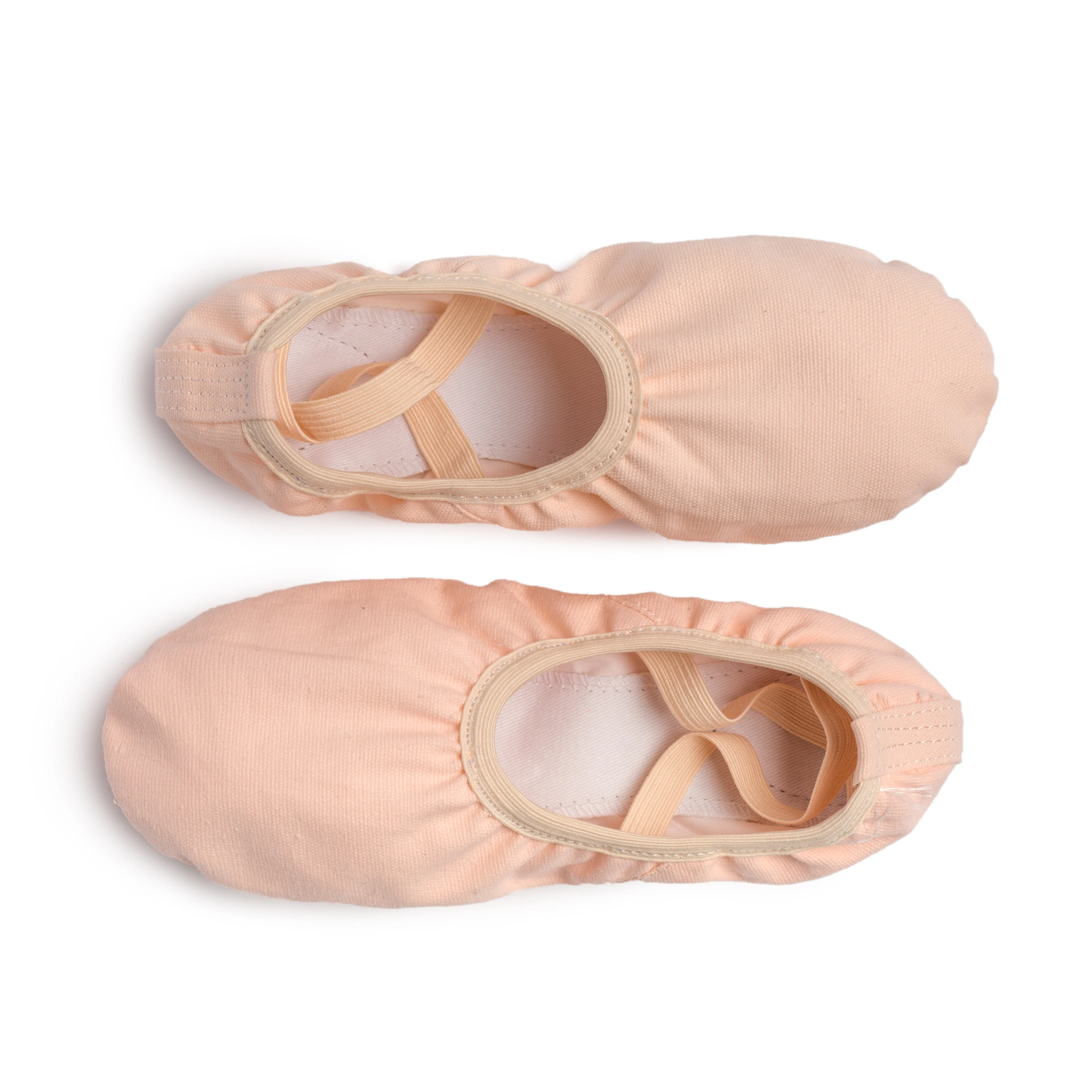 factory outlet high quality ballet shoes canvas satin dance shoes custom LOGO