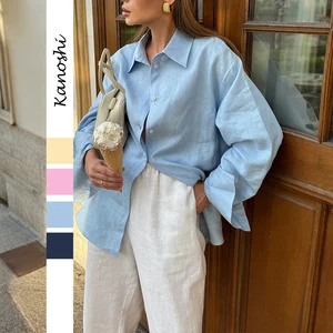 2026 trending ladies shirts elegant women's blouse women tops women cotton