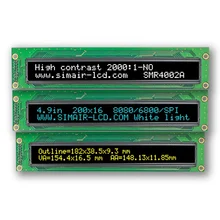Real LCM WEH004002A Parallel SPI Serial 4002 WS0010 40X2 Character LCD Module Winstar 4002 Oled Display