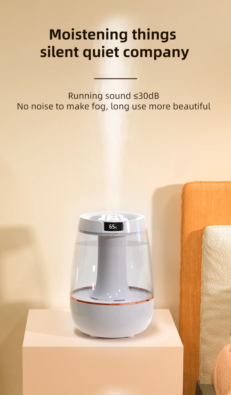 New Arrival 3000ml Ultrasonic Smart Humidifier Diffuser Led Night Light ...