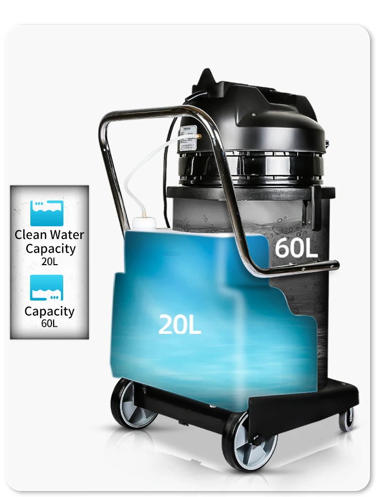 Capacitycarpet Cleaning Machine Commercial Vacuum Cleaner Factory Hotel Special  Sofa Auto Scrubber  Cleaner Industrial