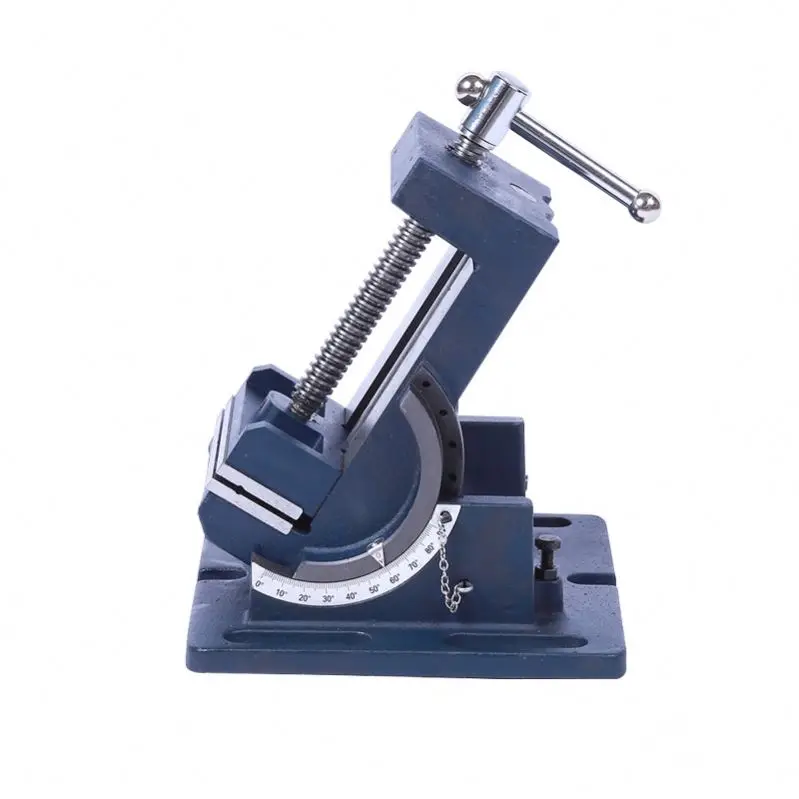 Milling Machine Vise QKD75 90 Degree Industrial Strength Benchtop and Drill Press Tilting Angle Machine Vise 3"inch 4"inch Drill