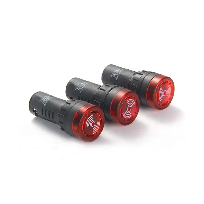 Идеальный 22 мм Ad101-22Sm флэш-светодиодный индикатор тревоги Ac220V зуммер