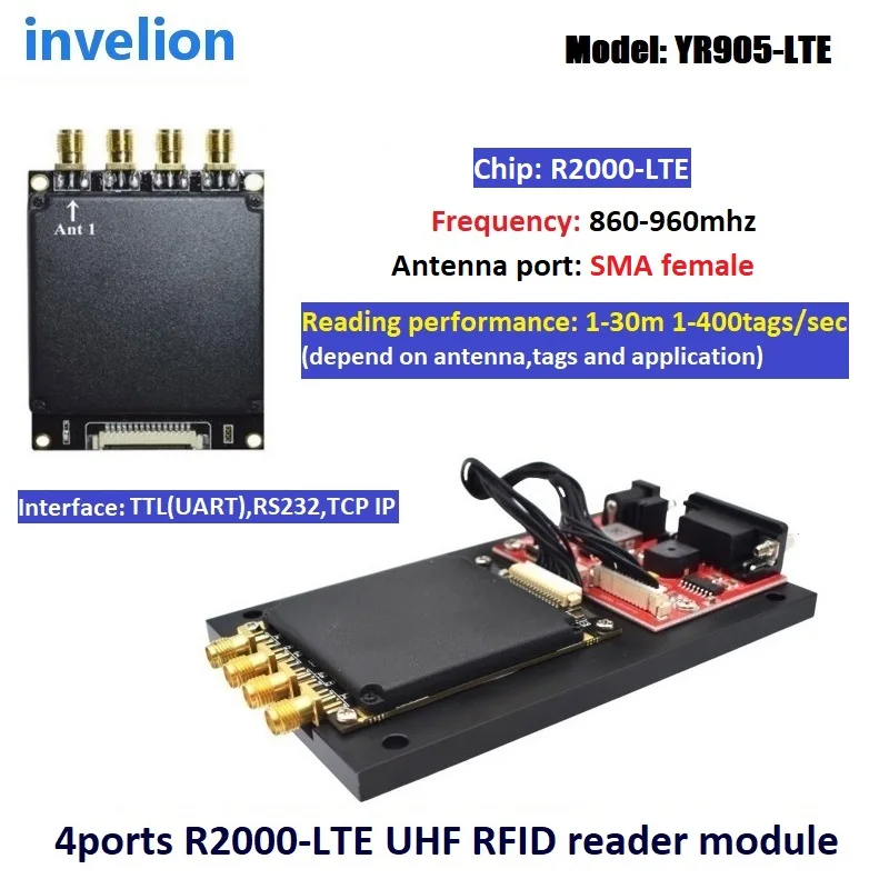 Long Distance UHF RFID Module R2000 LTE  4 8 16 Ports Impinj RFID Reader Module Embedded System for Smart Shelf Asset Tracking