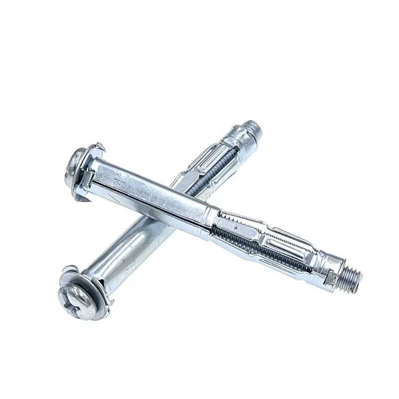 Tornillos De Anclaje De Accionamiento De Pared Hueca De Acero Chapado En Zinc Para Panel De Yo, Juego De Pernos Molly De Alta Ristencia, 46mm - AliExprs