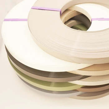 Many colors High Glossy Strip Tape Mdf Trim Plywood Pvc Edge Banding For Home Furniture Edge