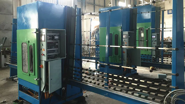 Matte Sand Blasting Frosting Glass Automatic Vertical Glass Sandblasting Machine