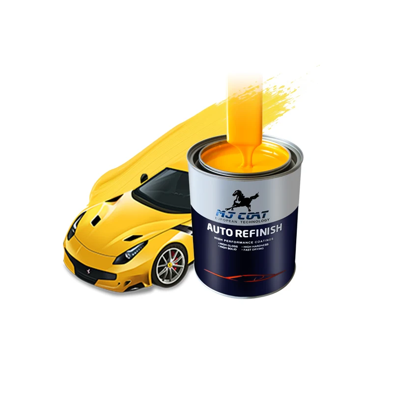 Car Base Coat Clear Coat Paint MJ Coat Base Coat Clear Coat Paint