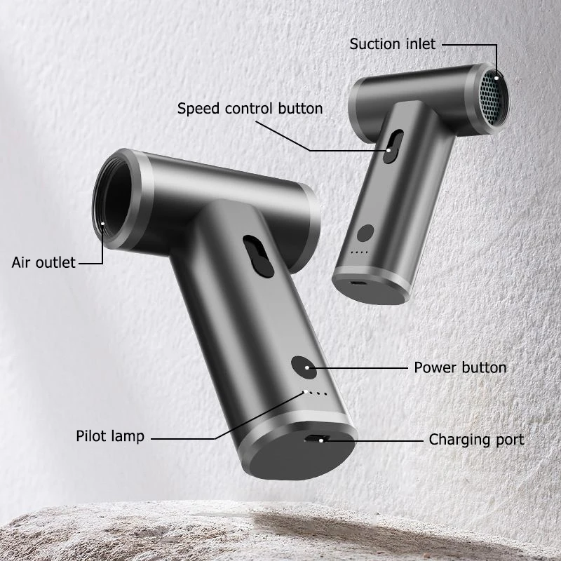 Compressed Turbojet Air Duster Pro Portable Vacuum Cleaners Bbq Fan Air