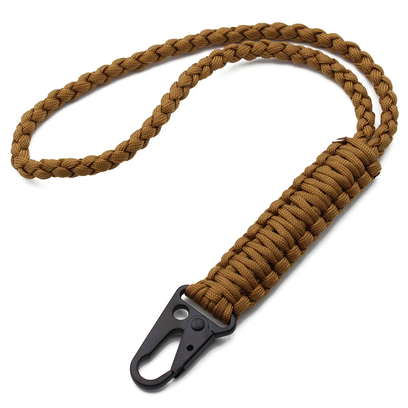 Heavy Duty Paracord Lanyard Necklace Outdoor