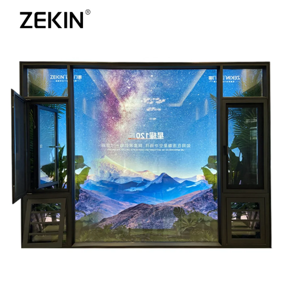 Alibaba.com: Customized aluminum casement window with double tempered ...