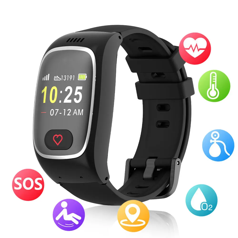 Pedometer Gps Watch Tracker For Senior Citizen Pedometer Watch