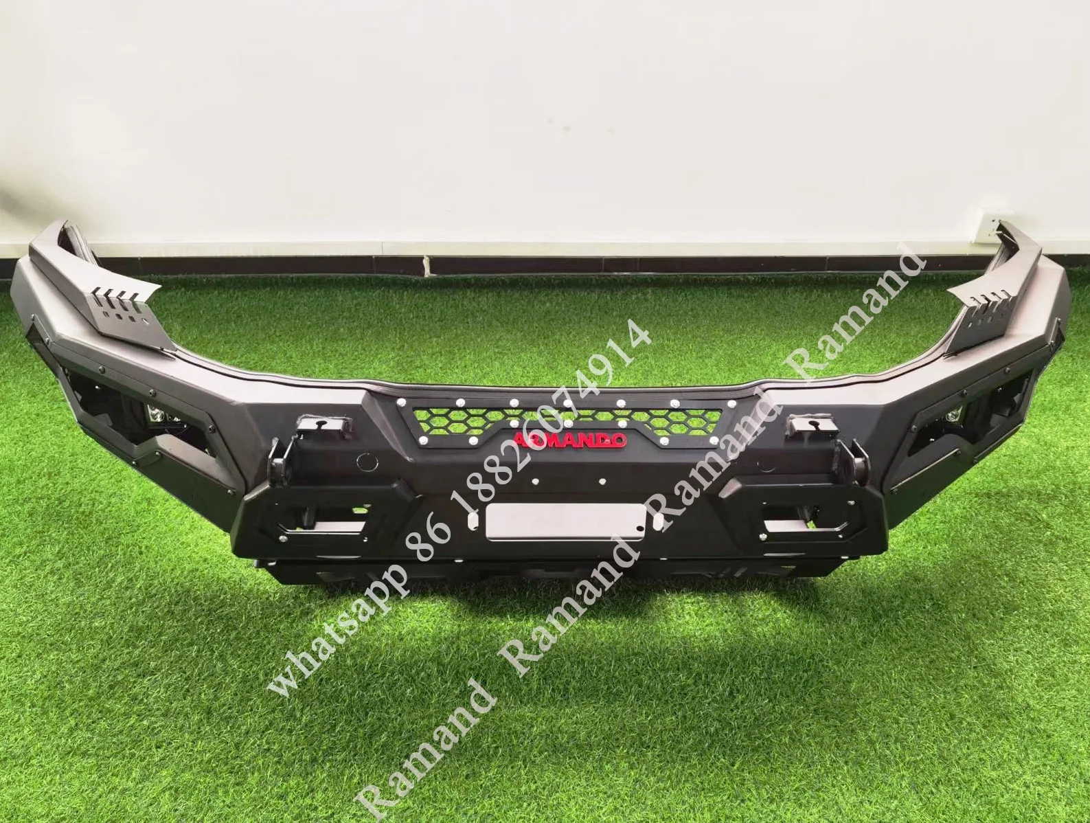 Front Bumper Bar Auto Body Systems Armando Revo Steel For Hilux Revo