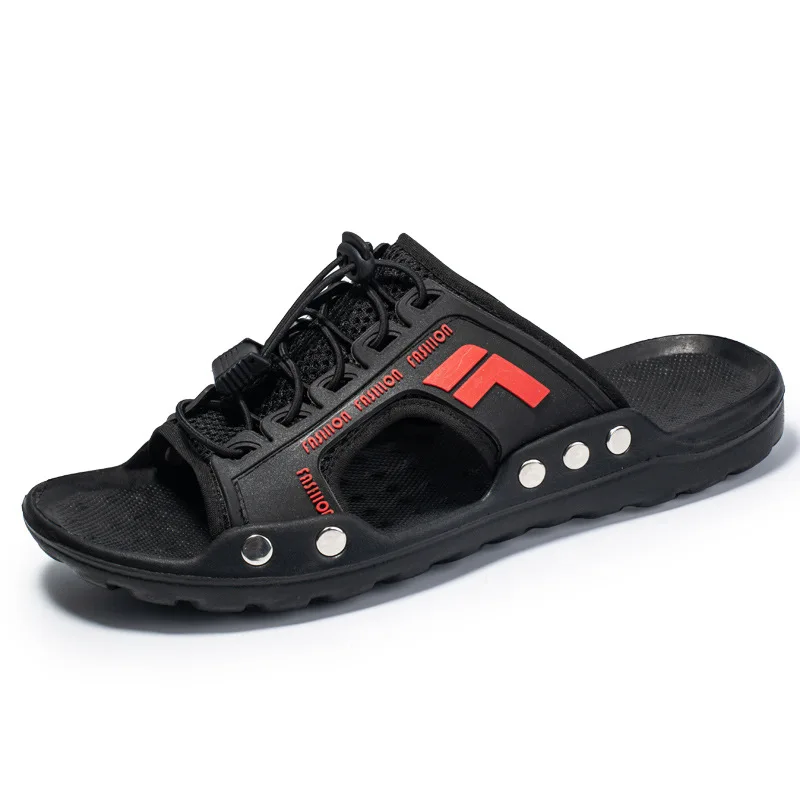 New Fashion Summer Beach Strong Comfortable PU Leather Men Sandal Casual Shoes