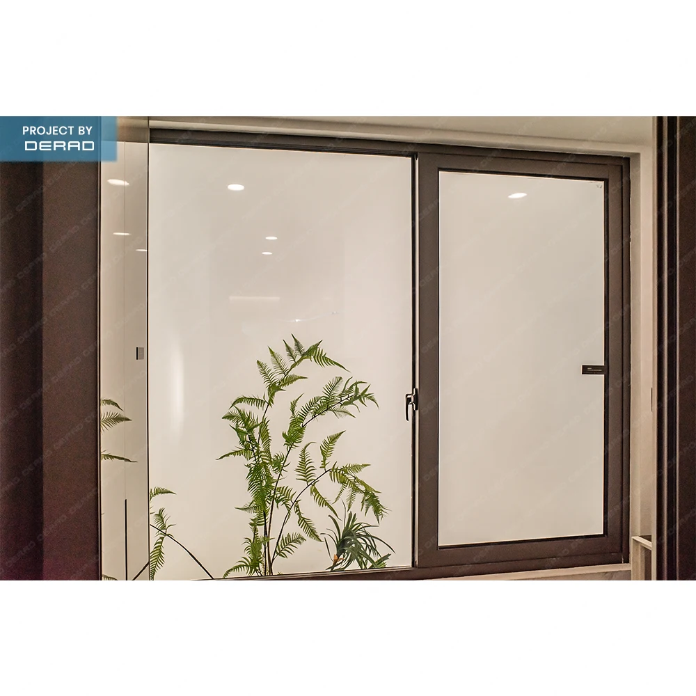 villa apartment hotel office outdoor with double glazed horizontal open sliding windows