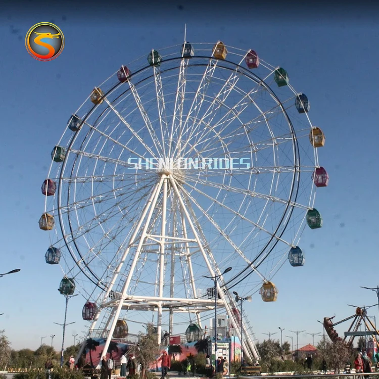 観覧車カーニバルゲーム遊園地42mアミューズメント機器| Alibaba.com