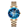 Rose gold Blue