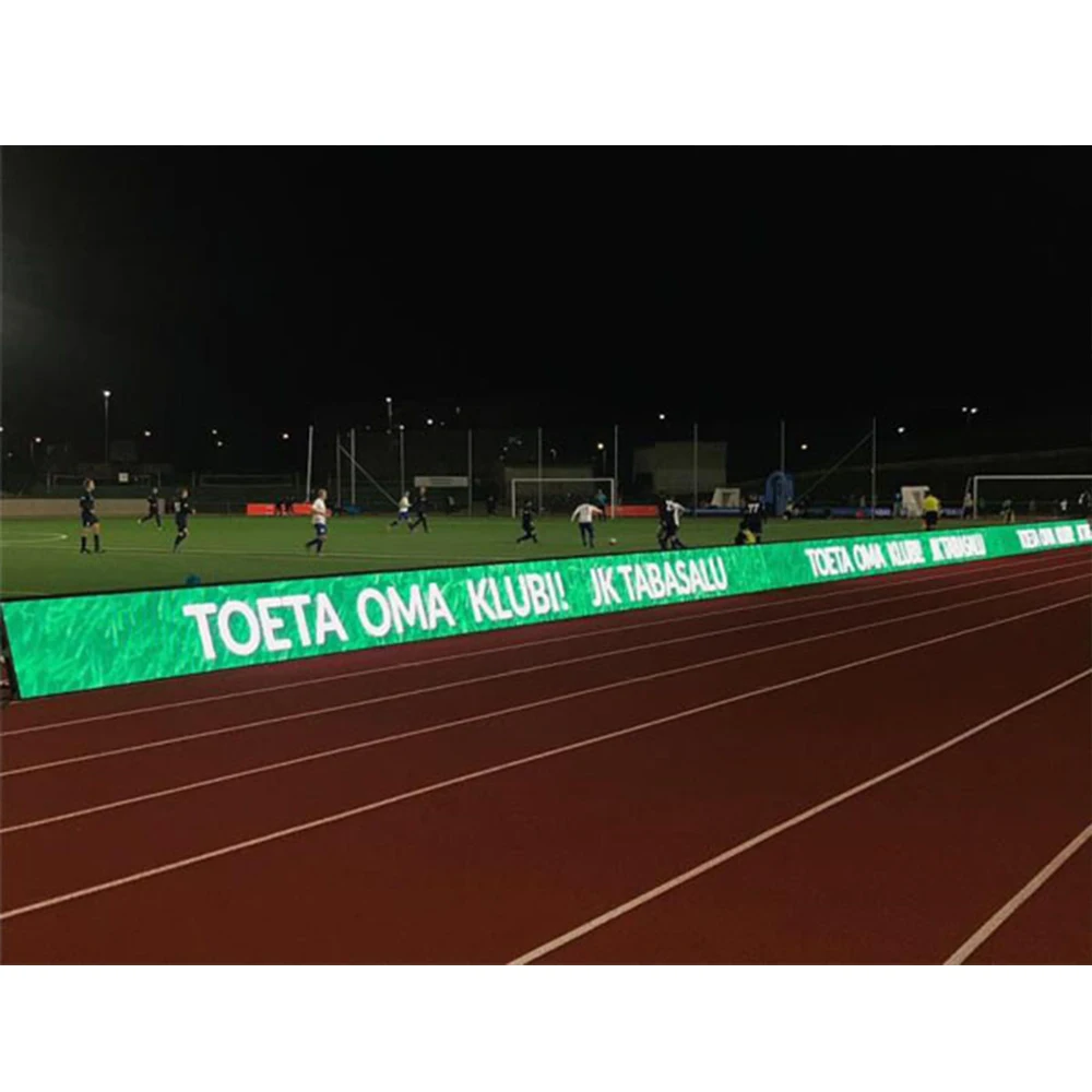 P10 Stadium LED Display  Live Match Cricket Sport Advertising LED Sign Board Soccer Perimeter Led Screen  Banner Billboard