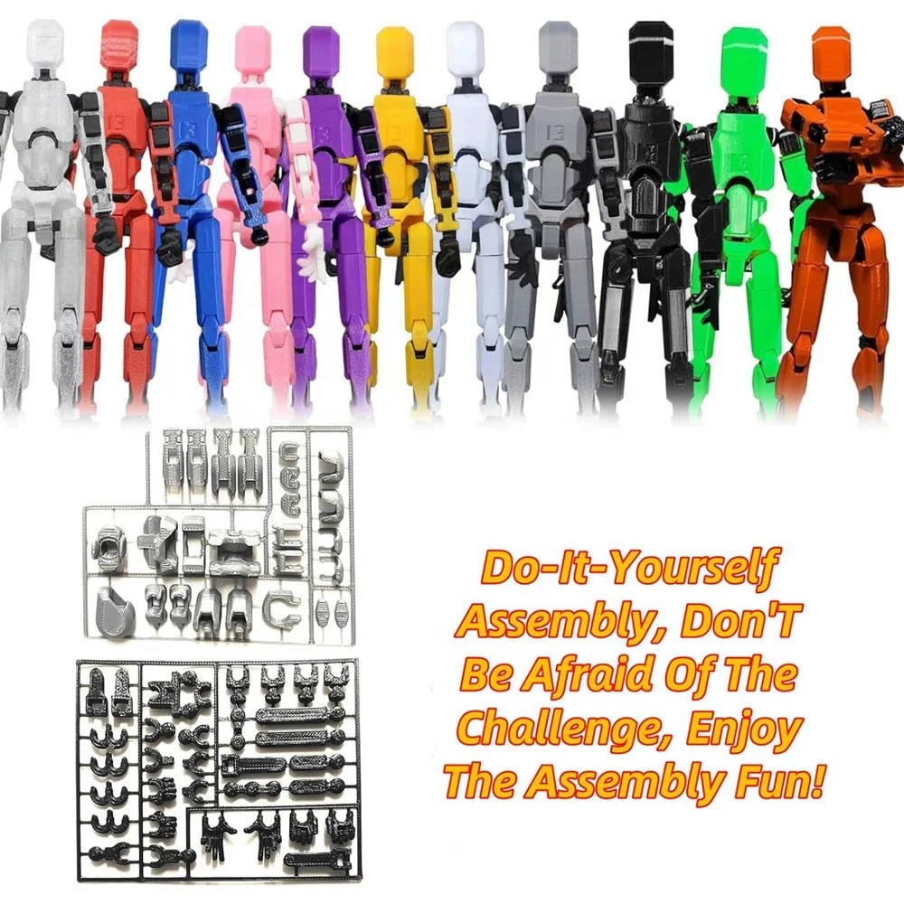 Tiktok Hot Selling Toys - Lucky 13 Dummy 3D Mechanical Warrior