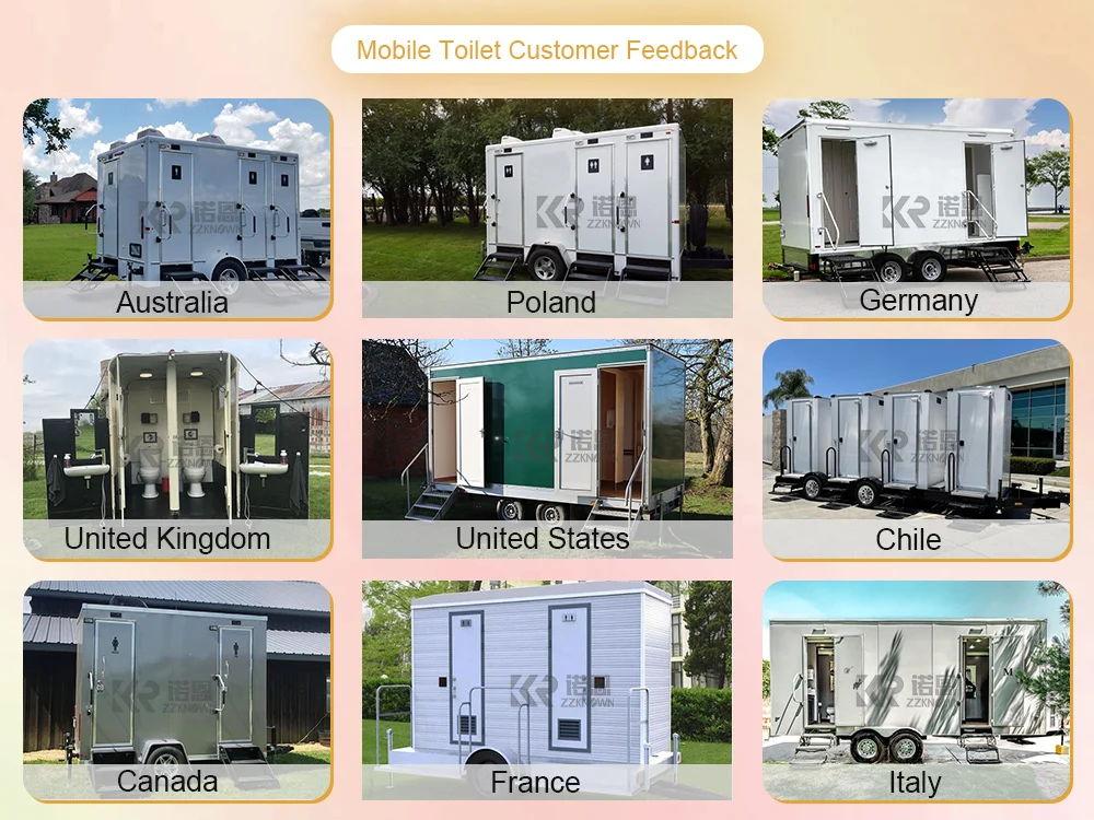 2023 2023 Portable Restroom Toilet Trailers Portable Toilet Mobile