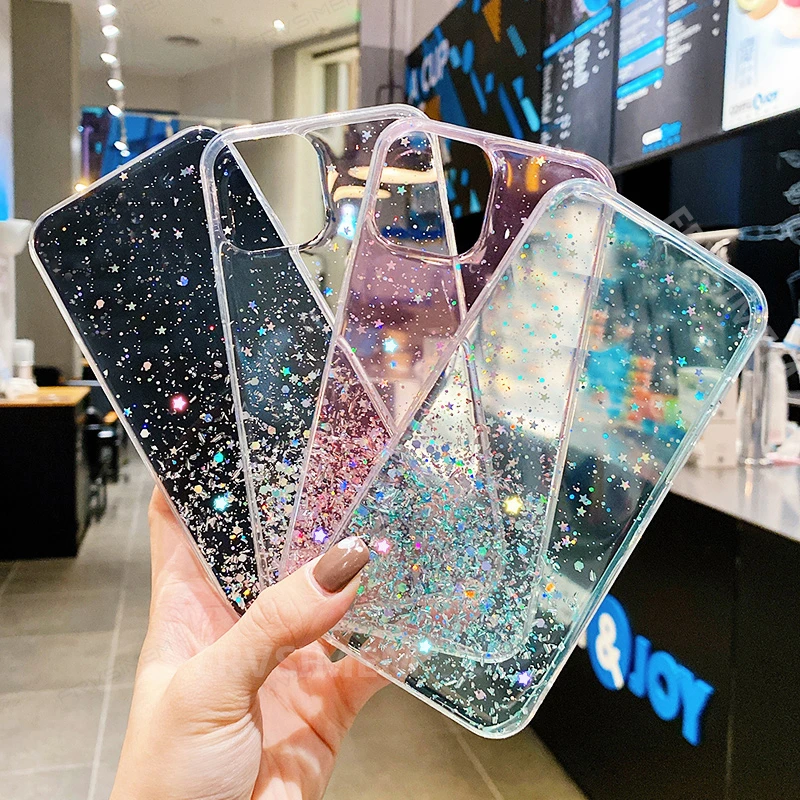 Shiny Girl Glitter Samsung A13 Cover for Girl Der Case S1