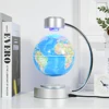 light blue white lighting globe