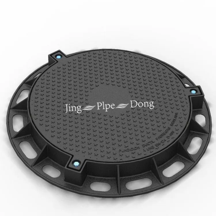 High Quality En124 Hatch Cast-Iron Heavy Type D400 with Locking System Ductile Iron Manhole Cover