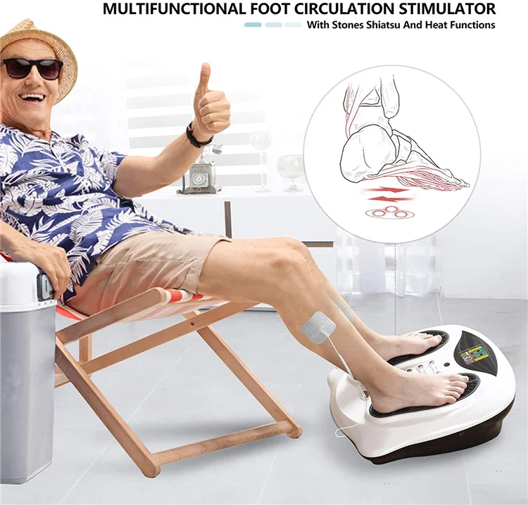 EMS Foot Massager and Electronic Stimulator with TENS Unit Pads for Leg  Swellen - Shenzhen Dongjilian Medical Tech