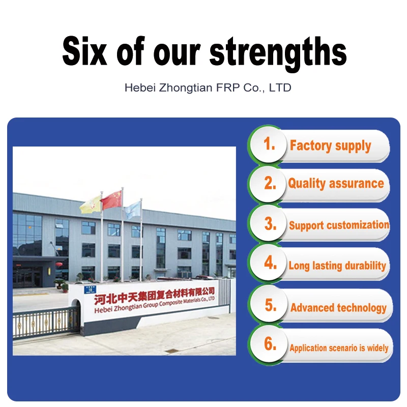 FRP GRP Horizontal Storage Composite Tank Underground Water Fuel Storage Fiberglass Storage Tank Pump Pressure Vessel Core