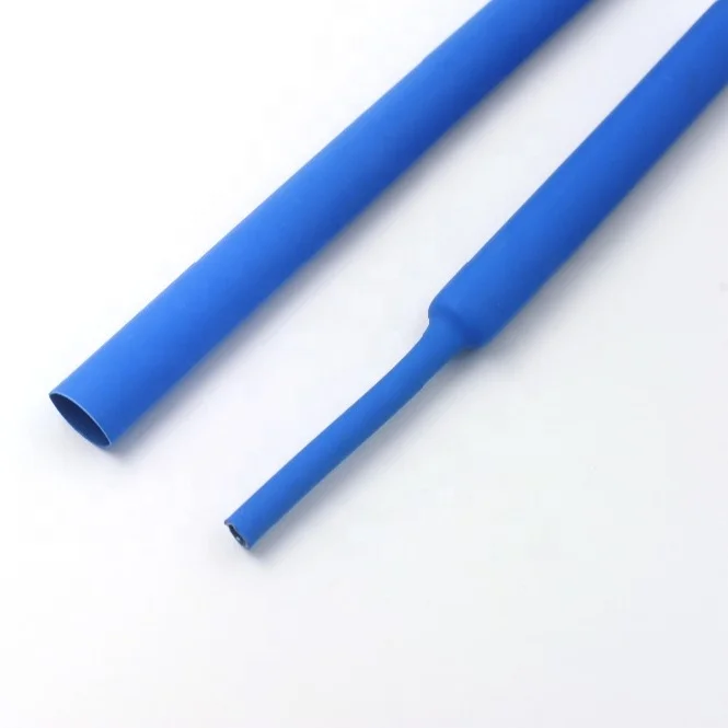 3:1 Dual Wall Adhesive Heat Shrink Tubing – 6 Sections In Black & Red (3/16" To 1/16")