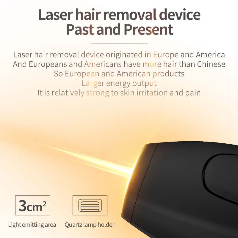 Portable IPL Home Use Beauty Device With Skin Rejuvenation Permanent Laser Hair Remover