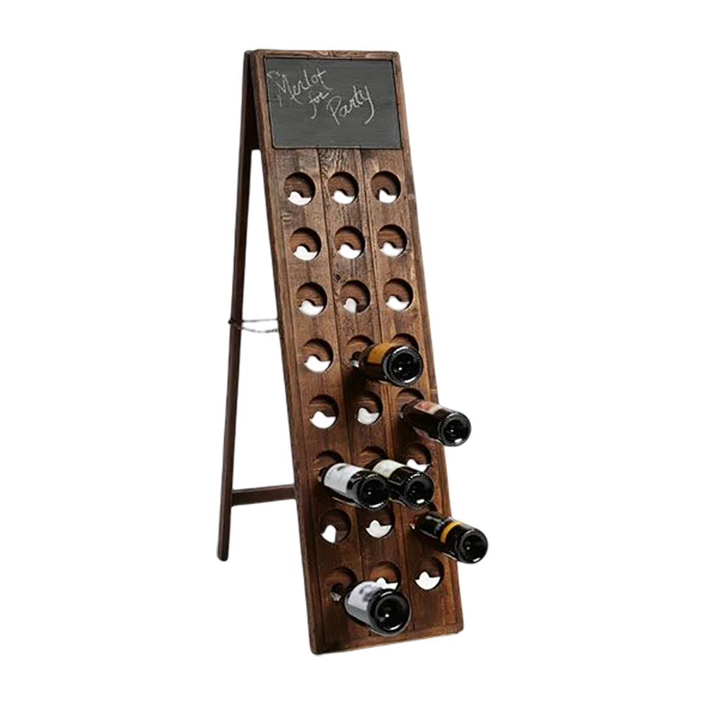 Luxury Supermarket Wine Bottle Rack Wood Display Rack Shelf Buy