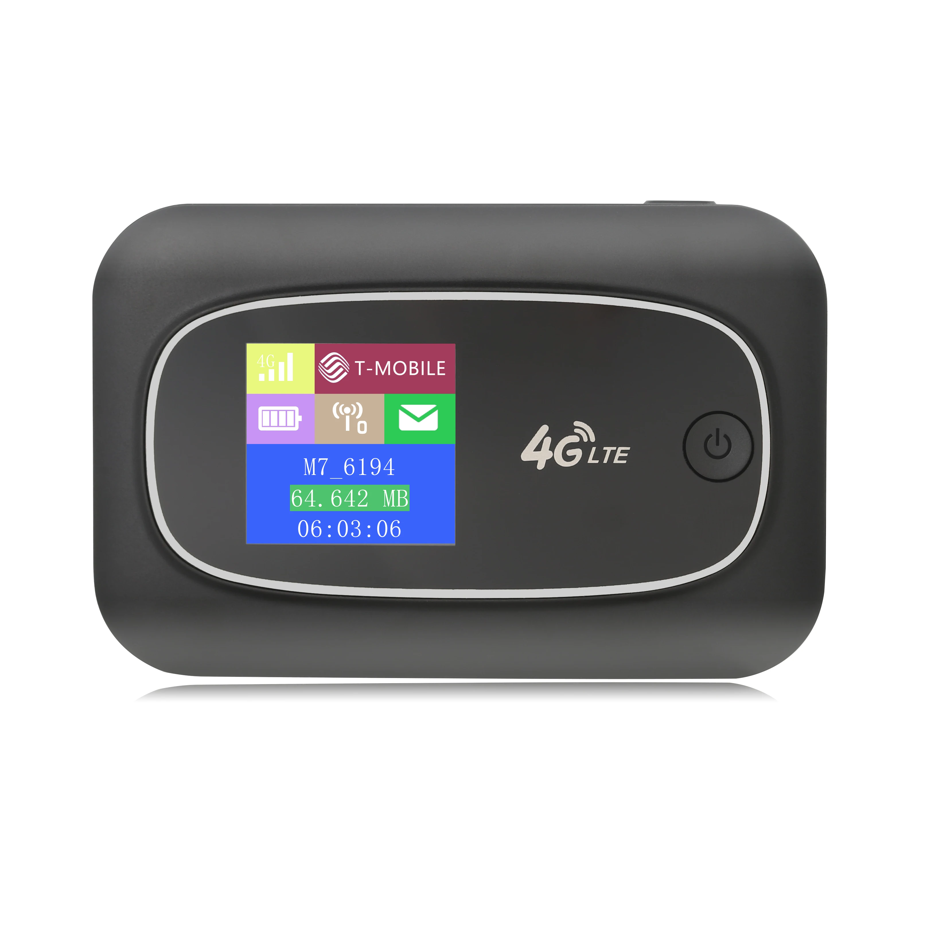 4G LTE Qualcom Chipset MDM9207 Global Bands 300M Hotspot Mobile WiFi Portable Router Pocket Wi-Fi Unlock SIM Multi-language UI