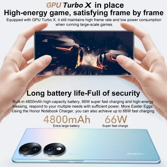 New Arrival Honor 70 5G FNE-AN00, 54MP Cameras, 8GB/12GB+256GB China Version6.67 inch Magic UI 6.1 Snapdragon 778G Android Phone - Image 6