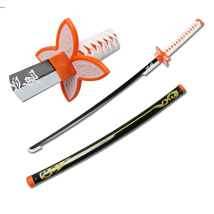 Toy Sword Wooden Sword Cartoon Craft Large Size Katana Cosplay Wooden Bokken Katana Anime Cosplay Sword Craft Christmas
