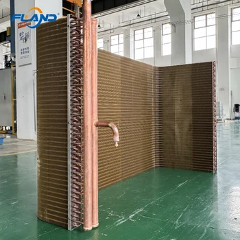 FLAND Stainless Steel & Copper Condenser for Beer Cold Storage Precise Temperature Control Maintains Best Taste