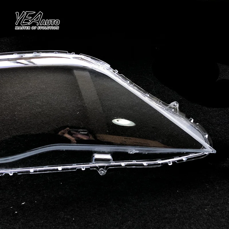 product yea auto car headlight cover lens glass for toyota avalon lens cover 2011 2012 pc lampshade clear shell-33