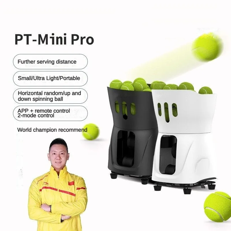 Tennis Ball Machine with App Remote Control - Perfect for Practice