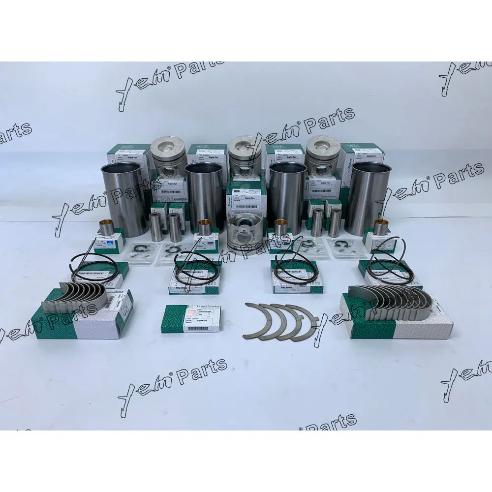 4JB1 Overhaul Repair Kit With Piston Rings Liner Bearings for Isuzu