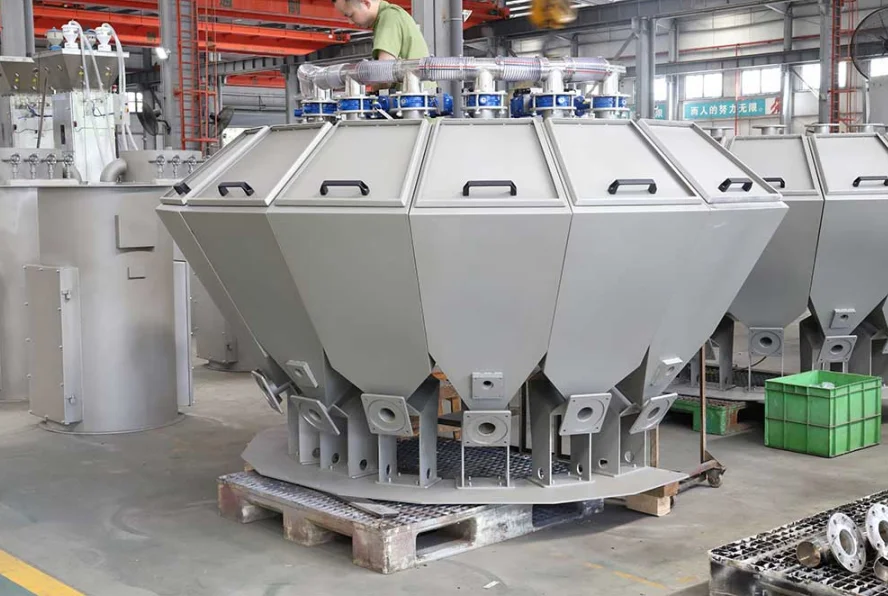 4 Component Multihead Weigher Powder Doser Chemical Machinery Equipment Automatic Plastic Additive Dosing