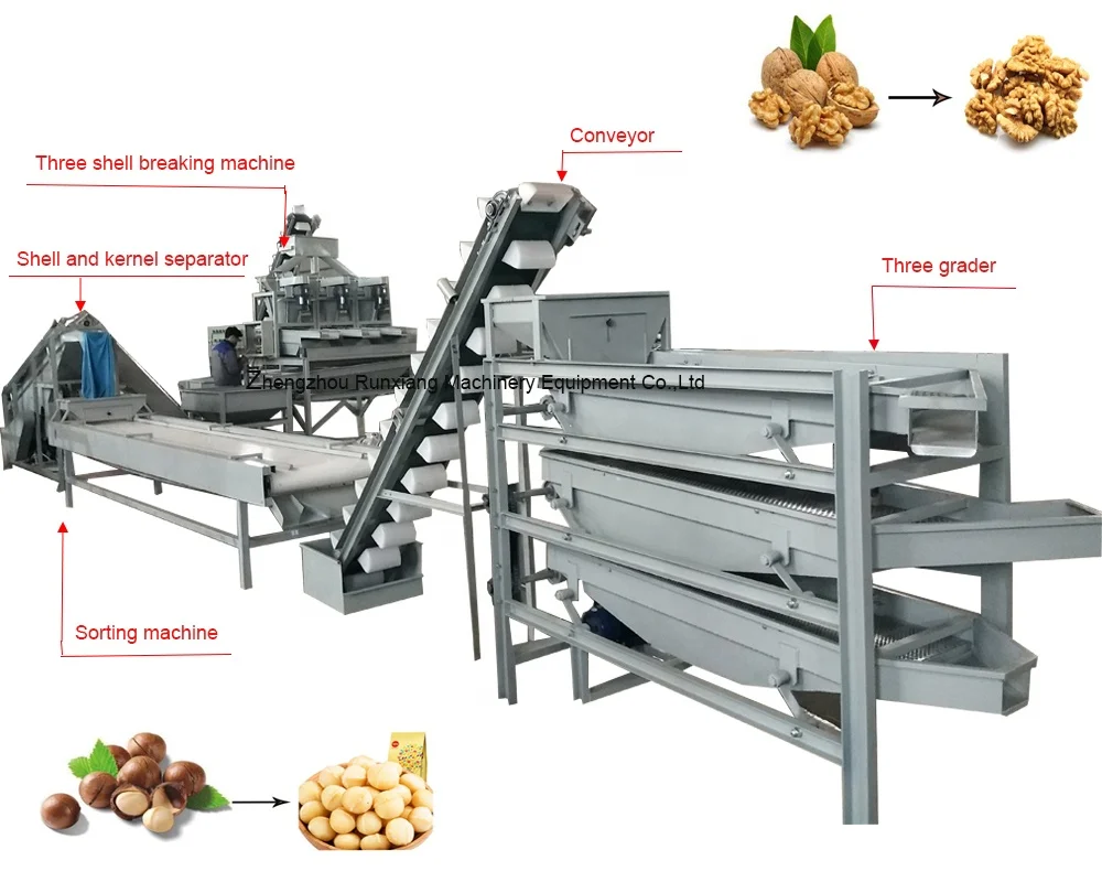 Low Price Macadamia Dehusker Nut Roasting Machine South Africa Machine